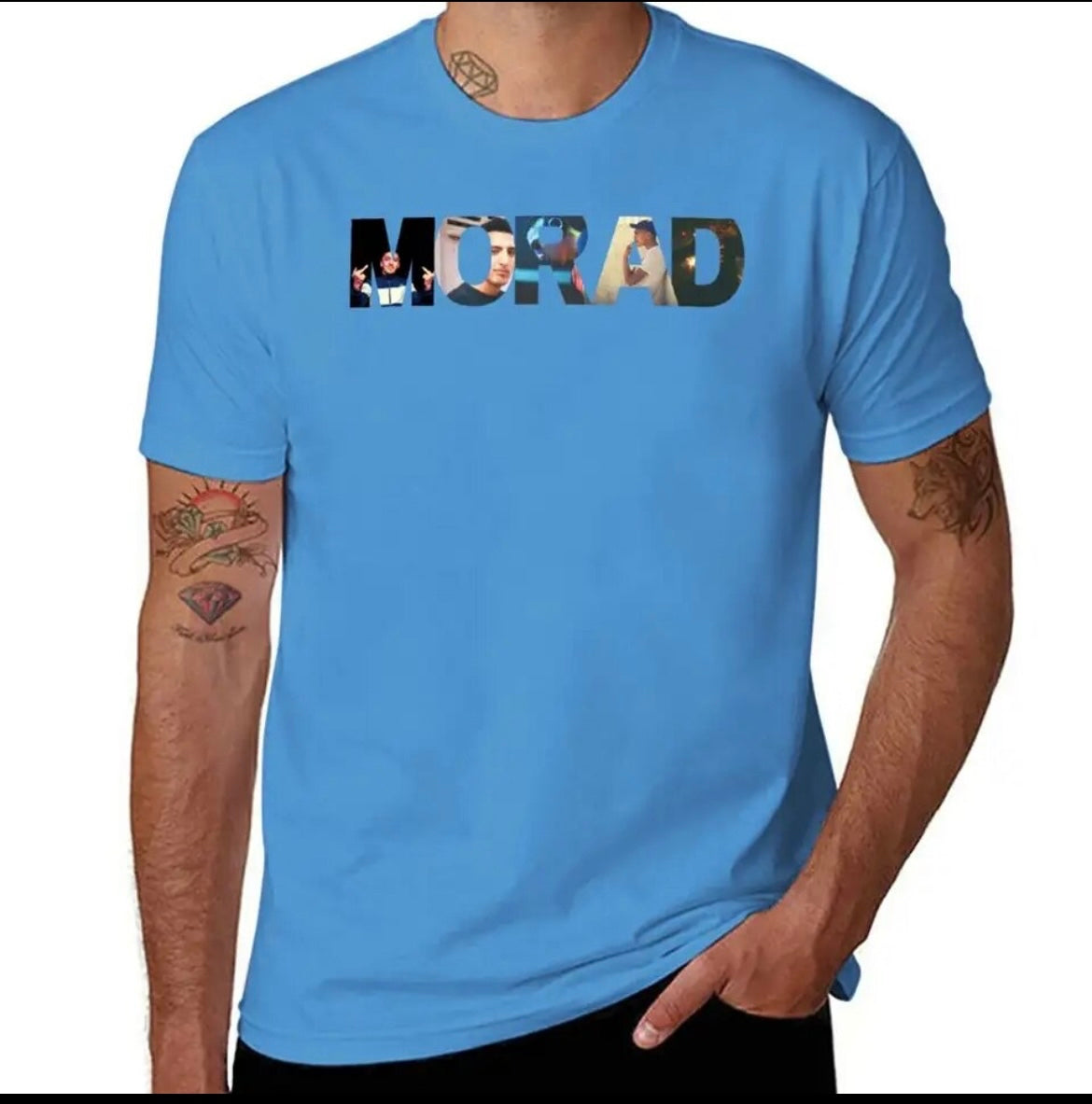 Camiseta morada