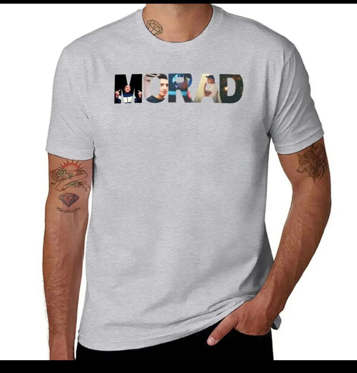 Camiseta morada