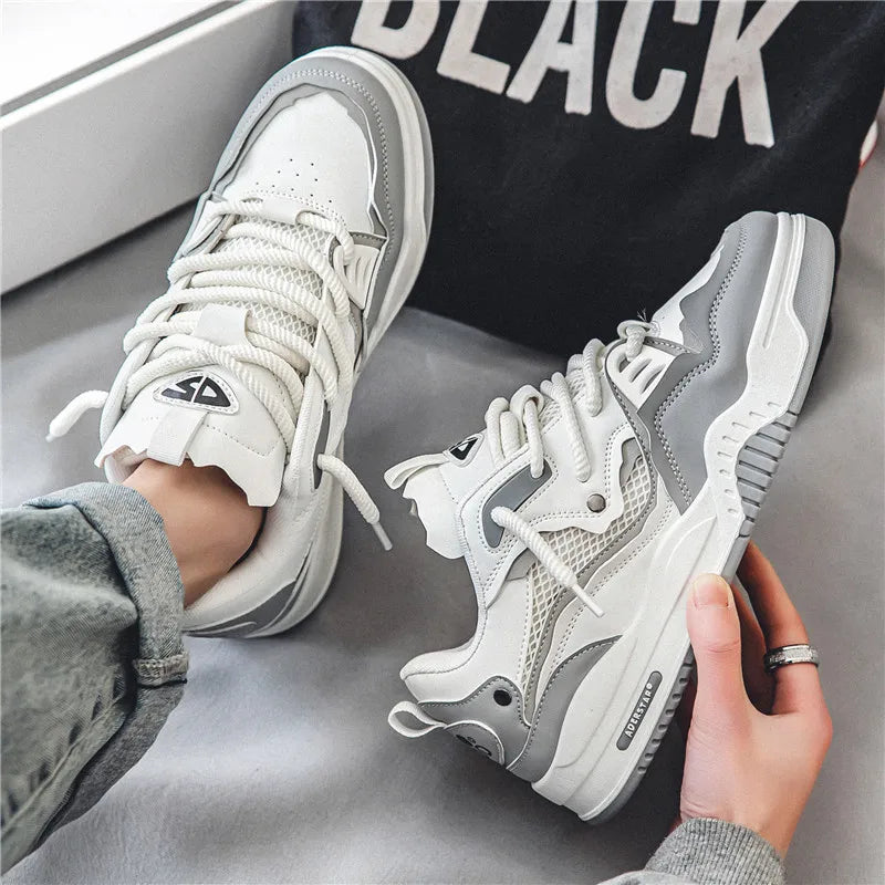 Zapatos de hombre, zapatillas de deporte a la moda, zapatos de plataforma cómodos 2023, zapatos casuales para exteriores, zapatos de Skateboard de tendencia callejera, zapatos de diseñador